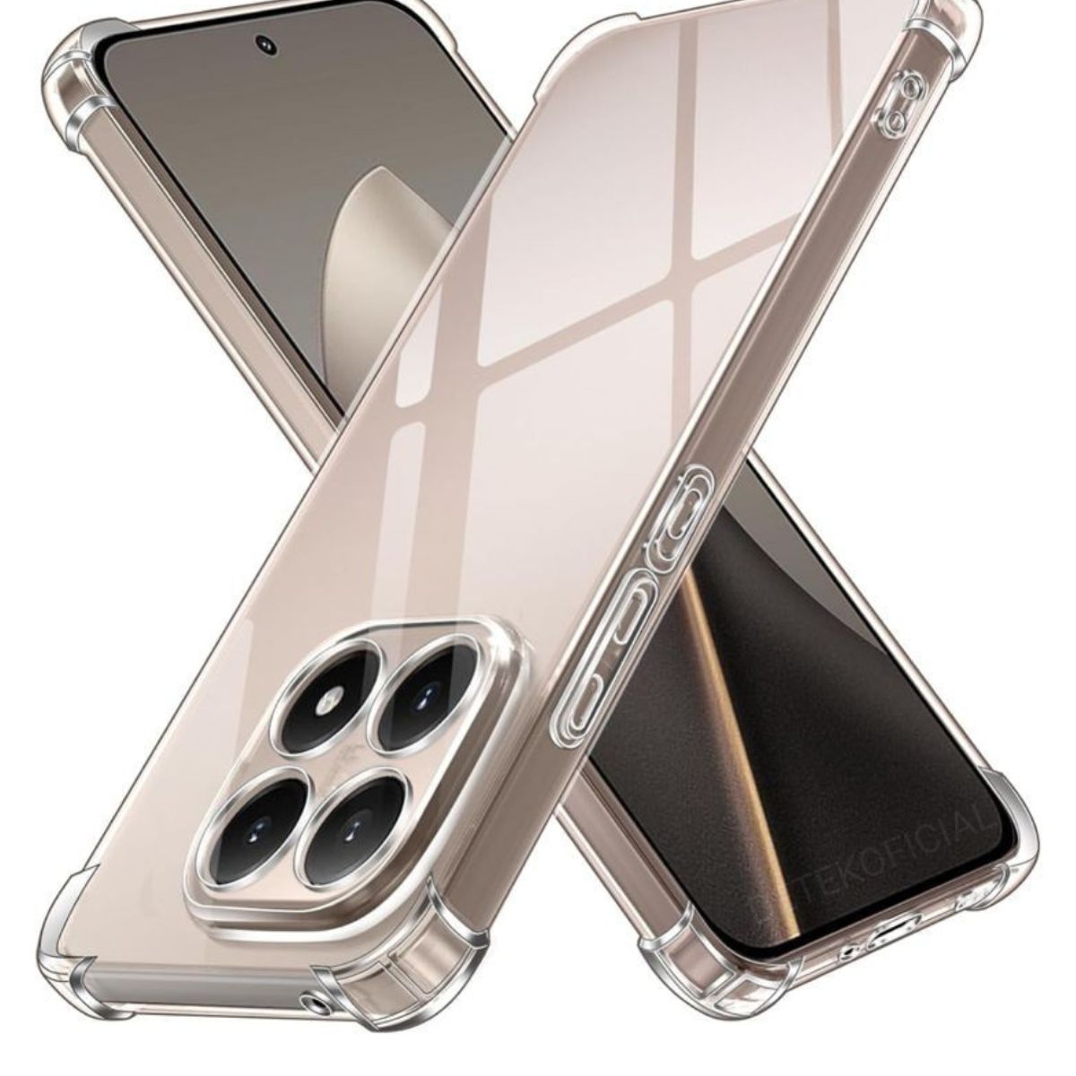 GENERICO - Carcasas Transparente Reforzado Para Xiaomi 15T 5G