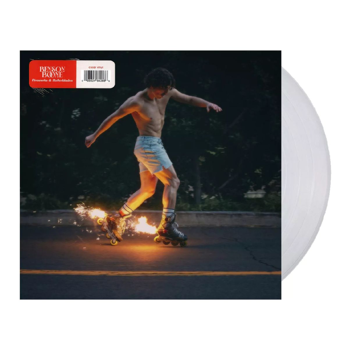 GRUPO LASER DISC - Vinilo Benson Boone Fireworks & Rollerblades Clear 1LP