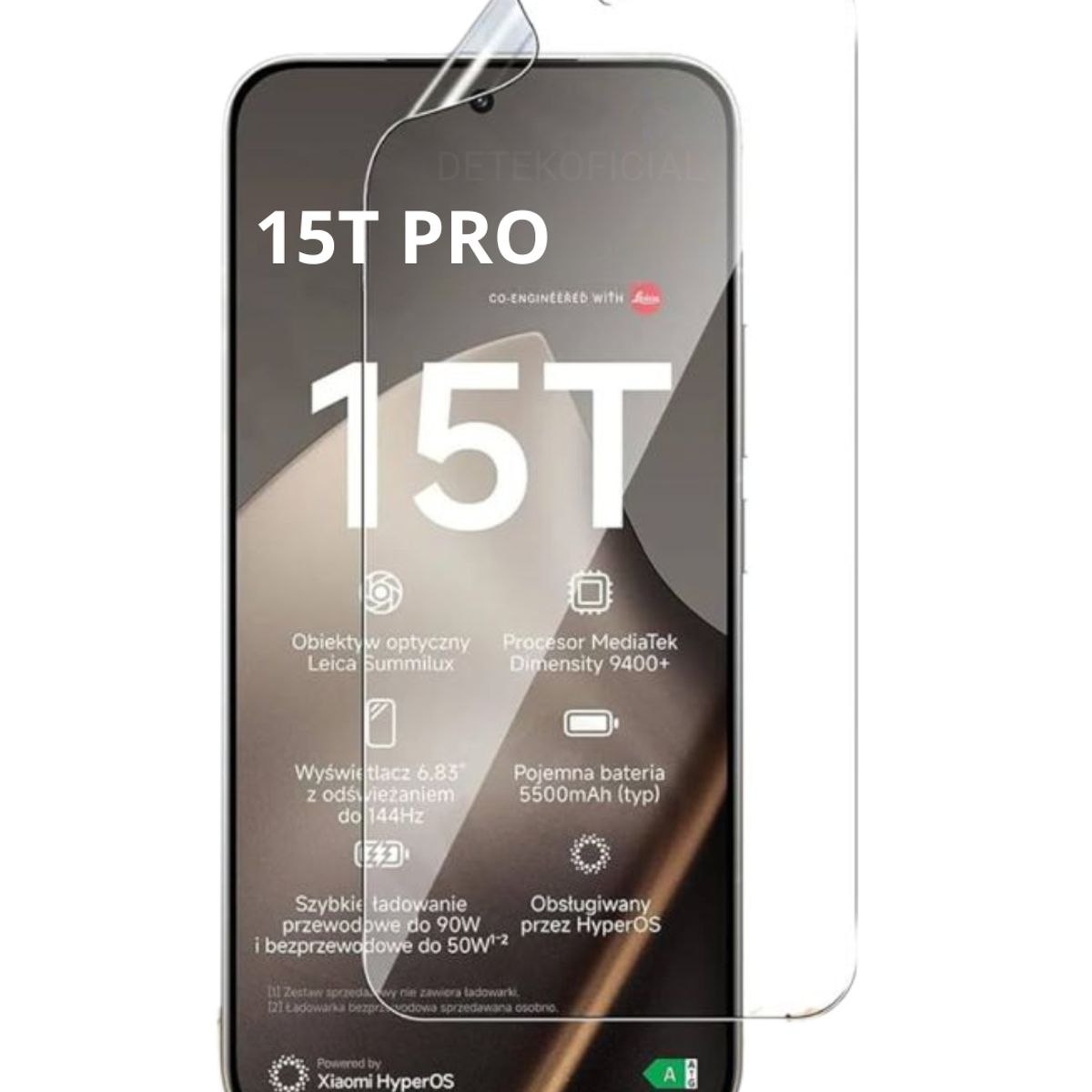 GENERICO - Lamina Protectora De Hidrogel Para Xiaomi 15T 5G