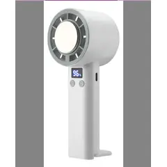 GENERICO - Mini Ventilador De Mano Portátil Soporte Plegable Y Pantalla