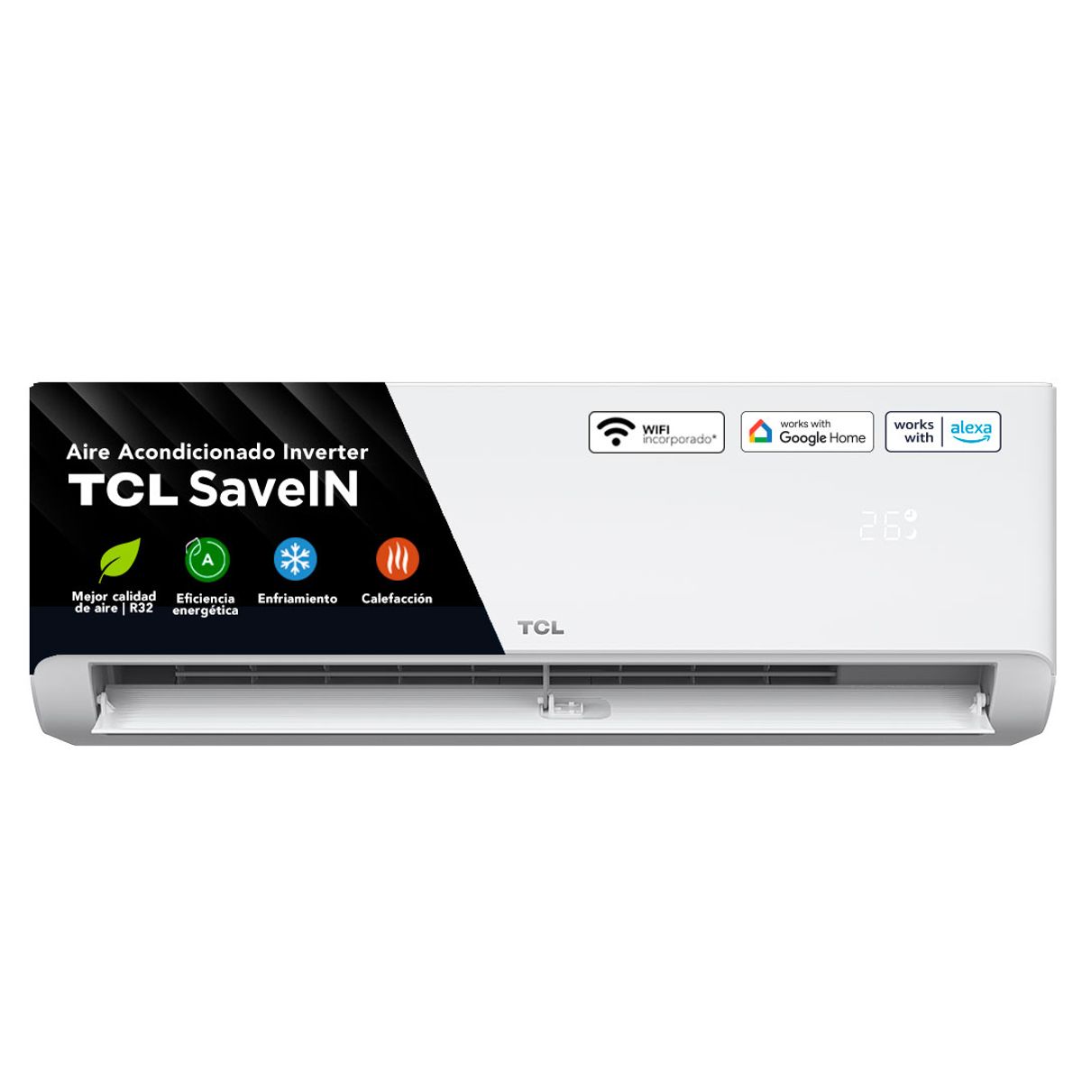 TCL - Aire Acondicionado Inverter TCL SaveIN 18000 BTU WIFI