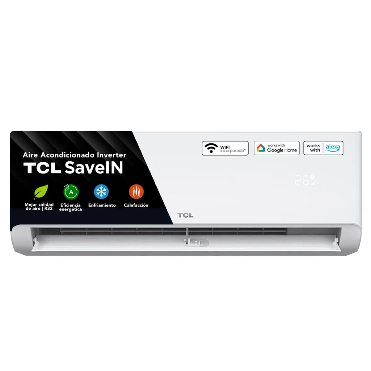 TCL - Aire Acondicionado Inverter TCL SaveIN 18000 BTU WIFI