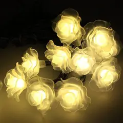 KUULAA - Luces Navideñas Led Solar 65m Decoración Exterior Interior