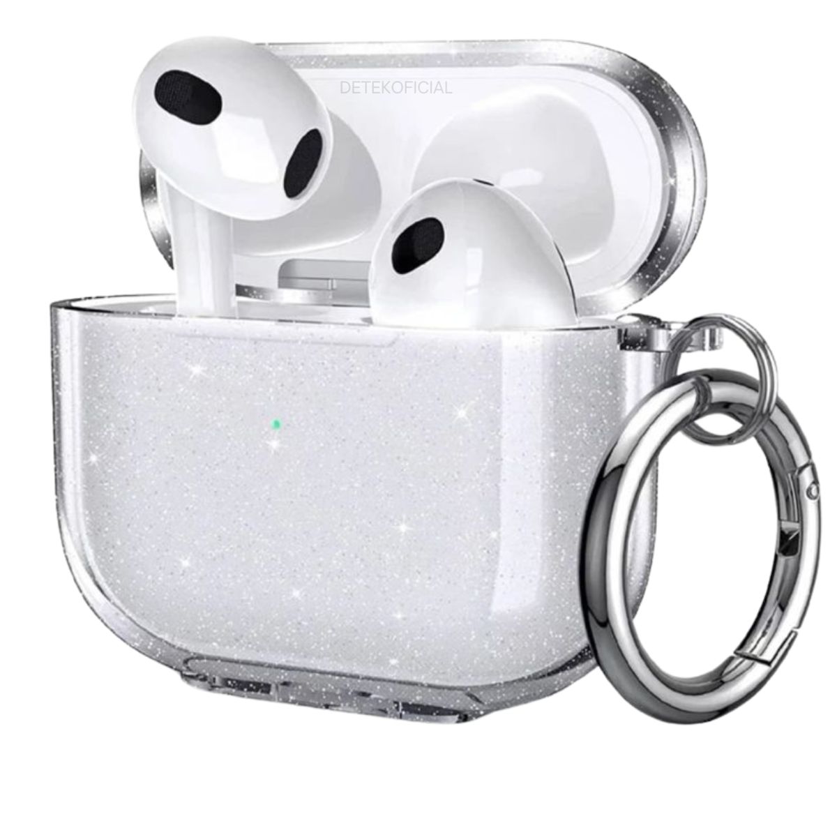 GENERICO - Carcasa Funda Transparente Brillante Para AirPods Pro 3