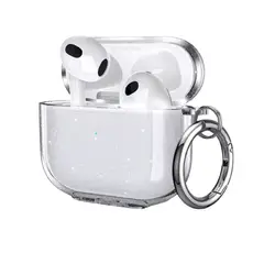 GENERICO - Carcasa Funda Transparente Brillante Para AirPods Pro 3