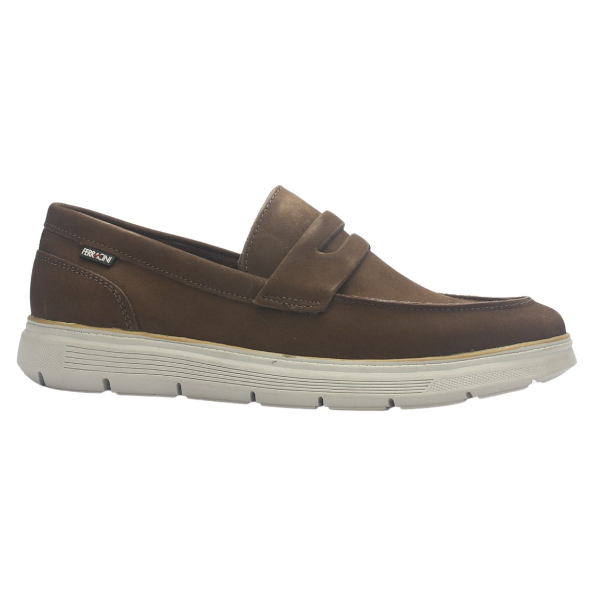 FERRACINI - Mocasin Hombre Café Casual Ferracini 7270