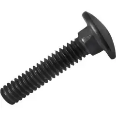 METALFER - Perno Coche 1 /4x3 /4 Negro (100 Un)