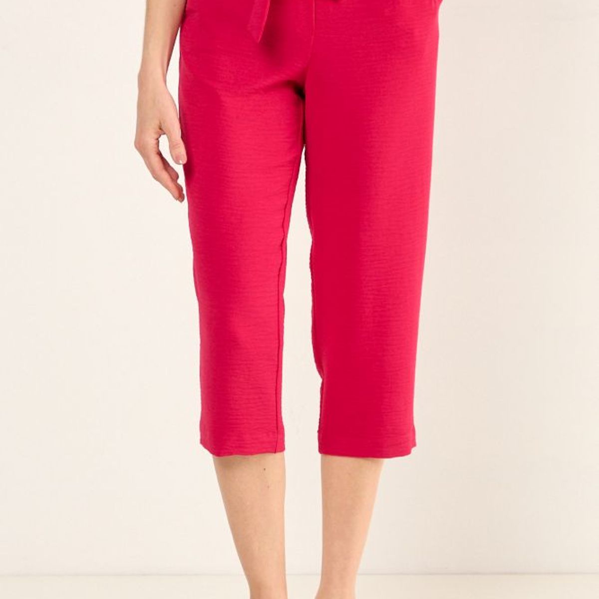 MA GRIFFE - Capri Con Elastico Mujer Fucsia Magriffe