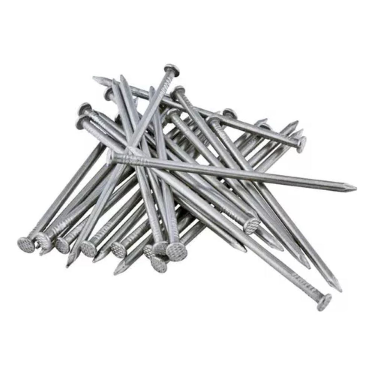 METALFER - 1 Kg De Clavos Corrientes 5 Pulgadas