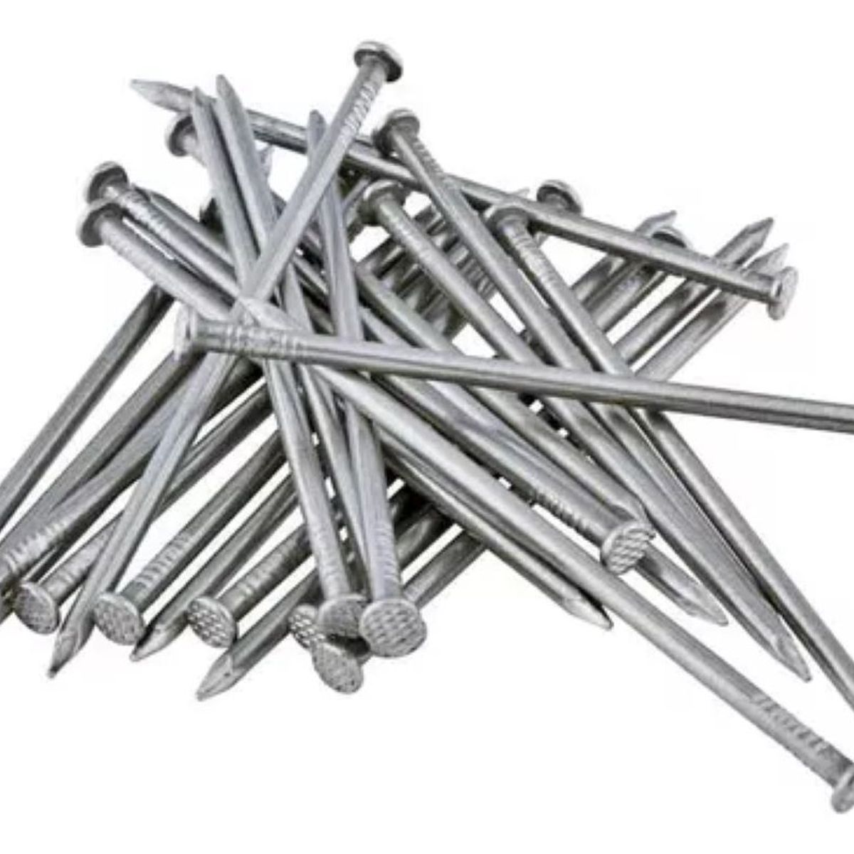 METALFER - 1 Kg De Clavos Corrientes 5 Pulgadas