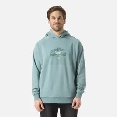 LIPPI - Polerón Hombre Insigne Hoody Sweatshirt Front Print Turquesa