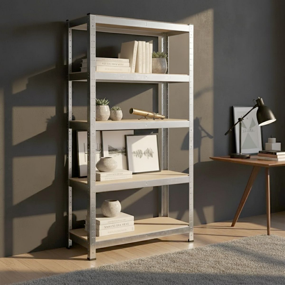 TIENDA EL GARAGE - Estante Rack Metalico 180x90x40 cm