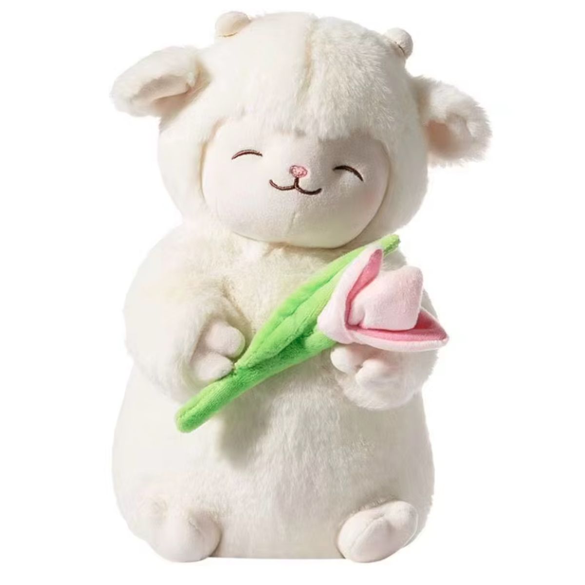 GENERICO - Peluche Cordero Corderito Tulipan Tierno 27 cm