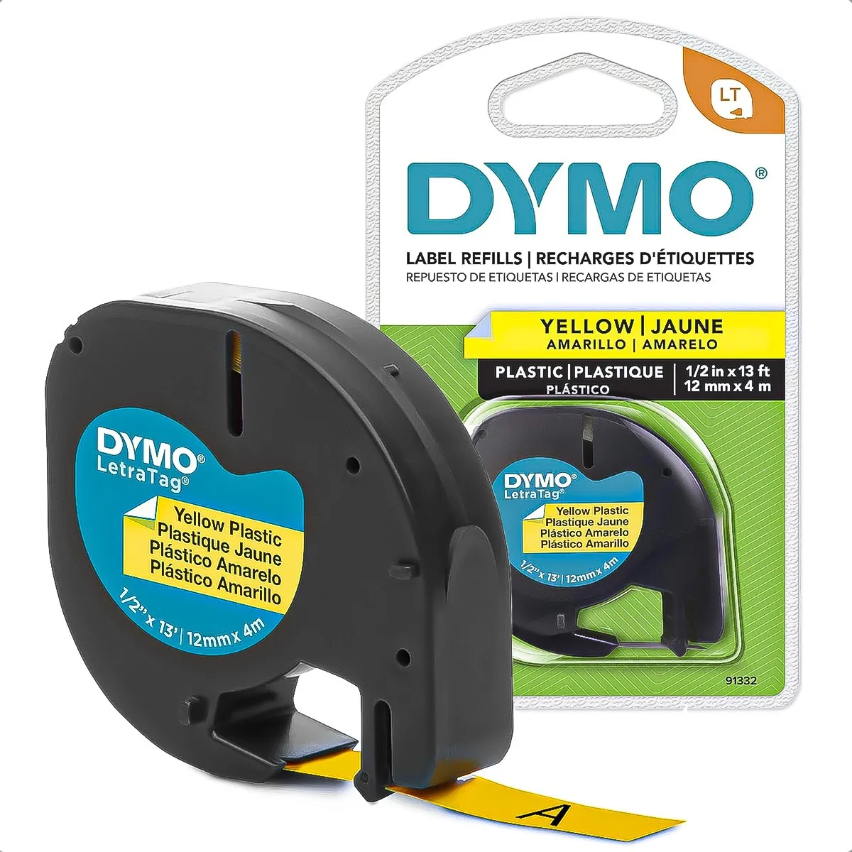 DYMO - Cinta Para Rotuladora Repuesto Etiquetas Dymo Etiqueta Dymo