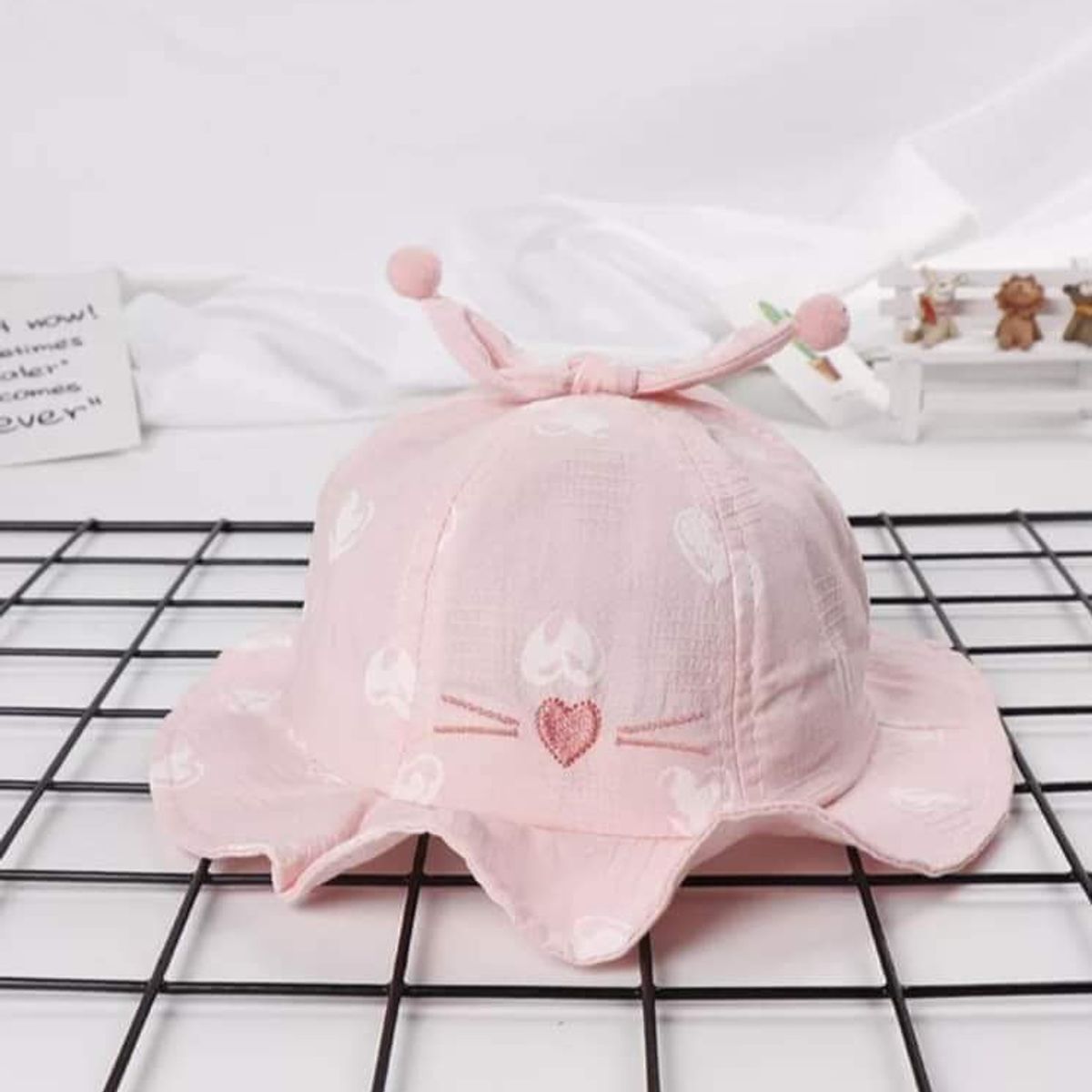 GENERICO - Gorro lindo para bebe 6 meses a 24 meses