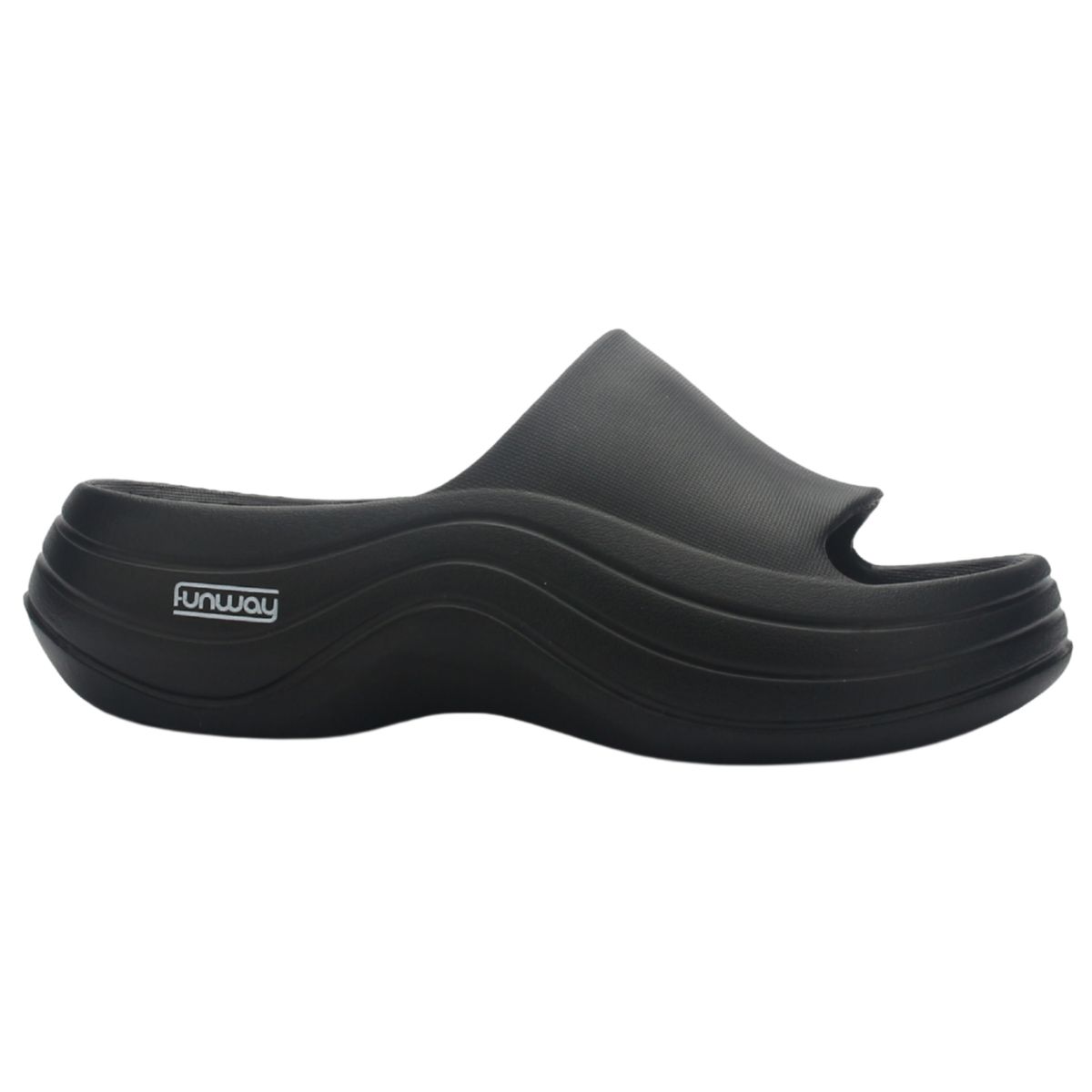 FUNWAY - Sandalia Mujer Negro Casual Funway Beach-35