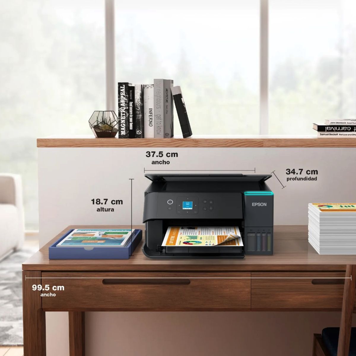 EPSON - Multifuncional WIFI Epson Ecotank L4360