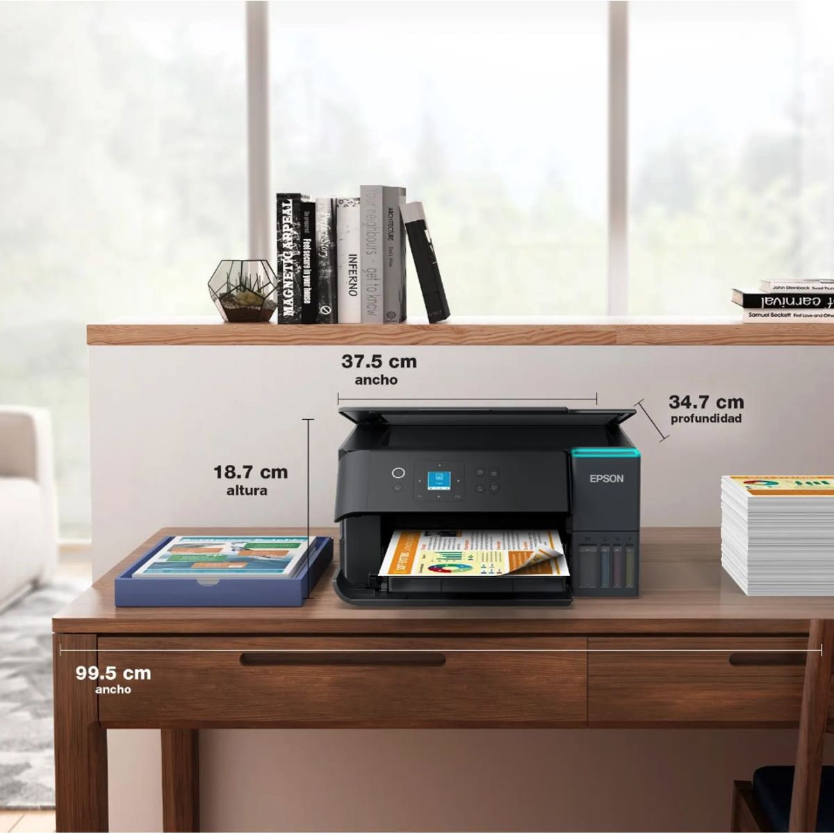 EPSON - Multifuncional WIFI Epson Ecotank L4360