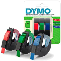 DYMO - Repuesto Etiquetas Cinta Rotuladora Etiqueta En Relieve