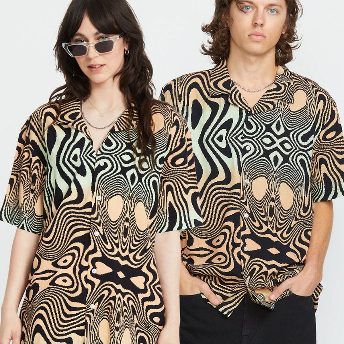 VOLCOM - Camisa Flip Rygalski Multicolor Hombre Volcom