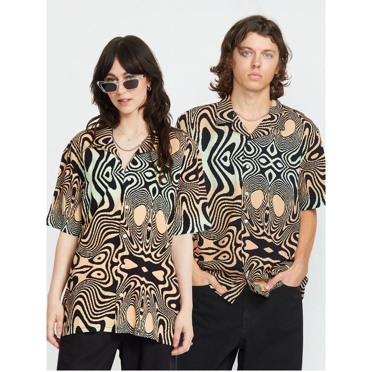 VOLCOM - Camisa Flip Rygalski Multicolor Hombre Volcom