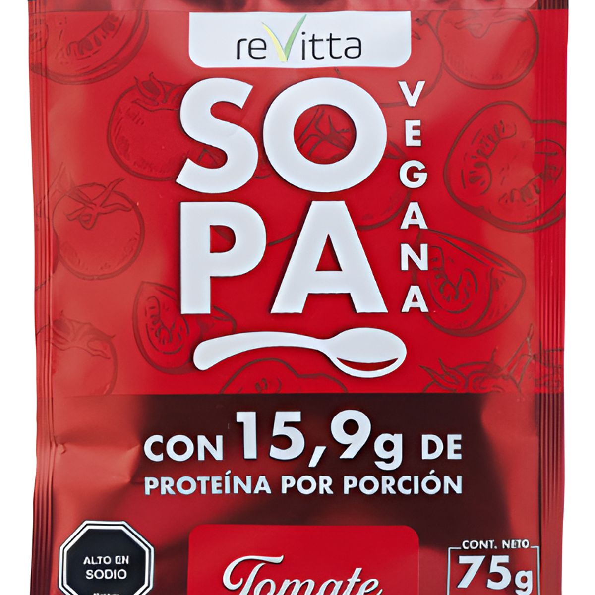 REVITTA WELLNESS - Pack 7 Sopas + Proteína 75 Grs (whey O Vegana) 2 Servicios