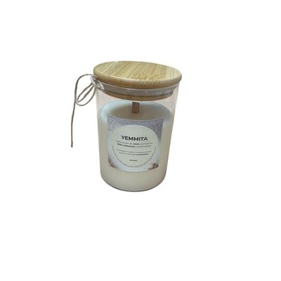 Imagen 2 del producto Velas aromáticas lavanda melisa verbena vainilla capuchino limón naranja coco manzana