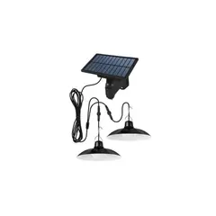 GENERICO - Kit 2 Lámparas Colgantes Solares Led Con Control Remoto