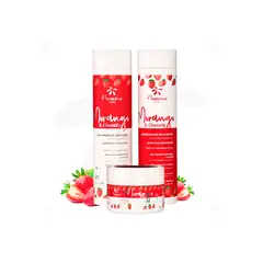 FLORACTIVE - Kit Cabello Quebradizo & sin Brillo FloraUrban Frutilla & Chantilly