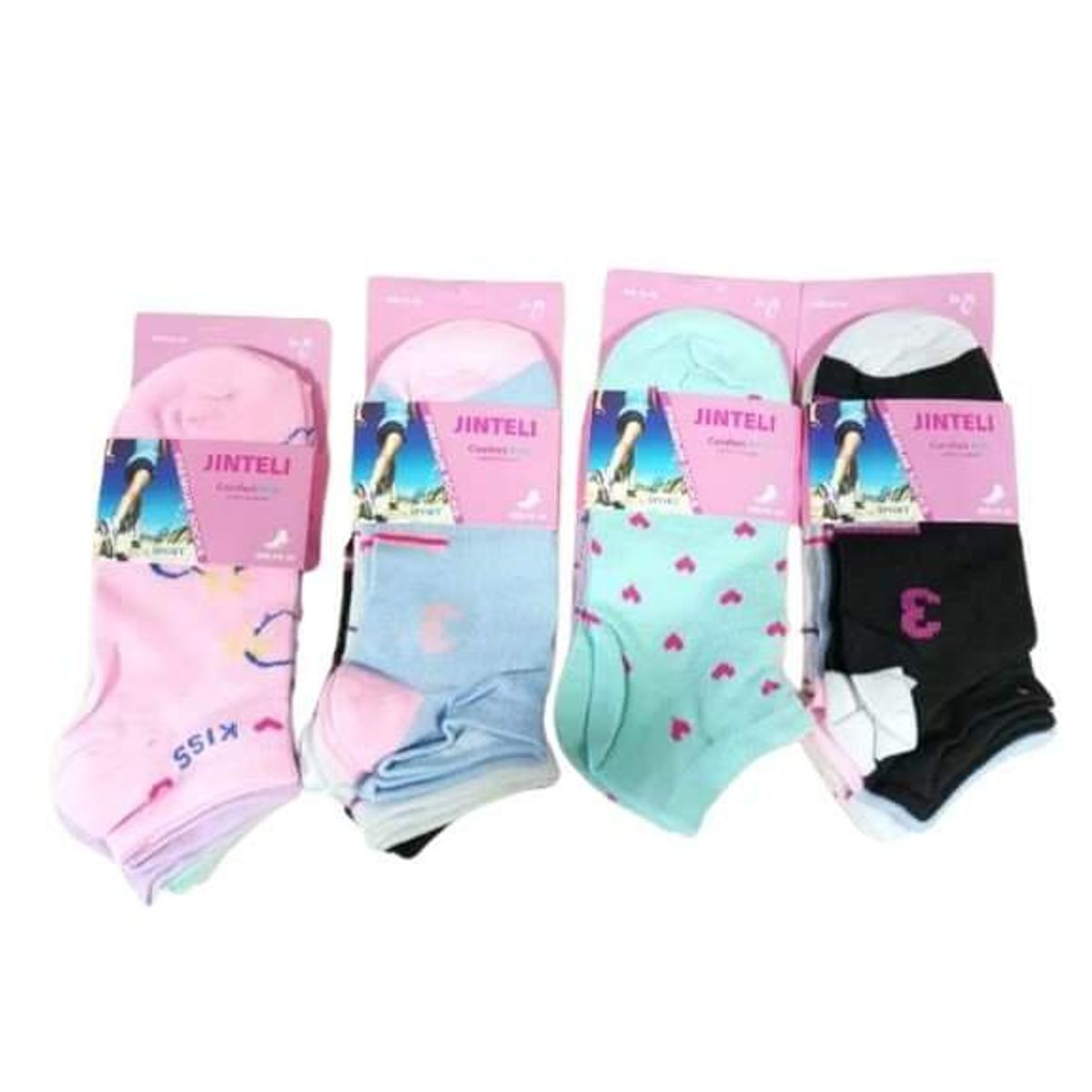 GENERICO - Pack 12 pares calcetines mujer