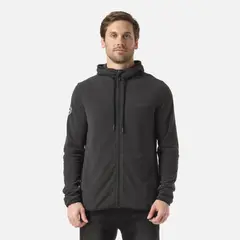 LIPPI - Polar Hombre Stripes Nano-F Full Zip Hoody Negro