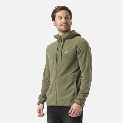 Imagen 2 del producto Polar Hombre Stripes Nano-F Full Zip Hoody Verde Musgo