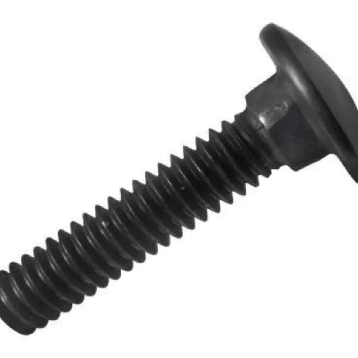 METALFER - Perno Coche 1 /4x2 Negro 100 Un