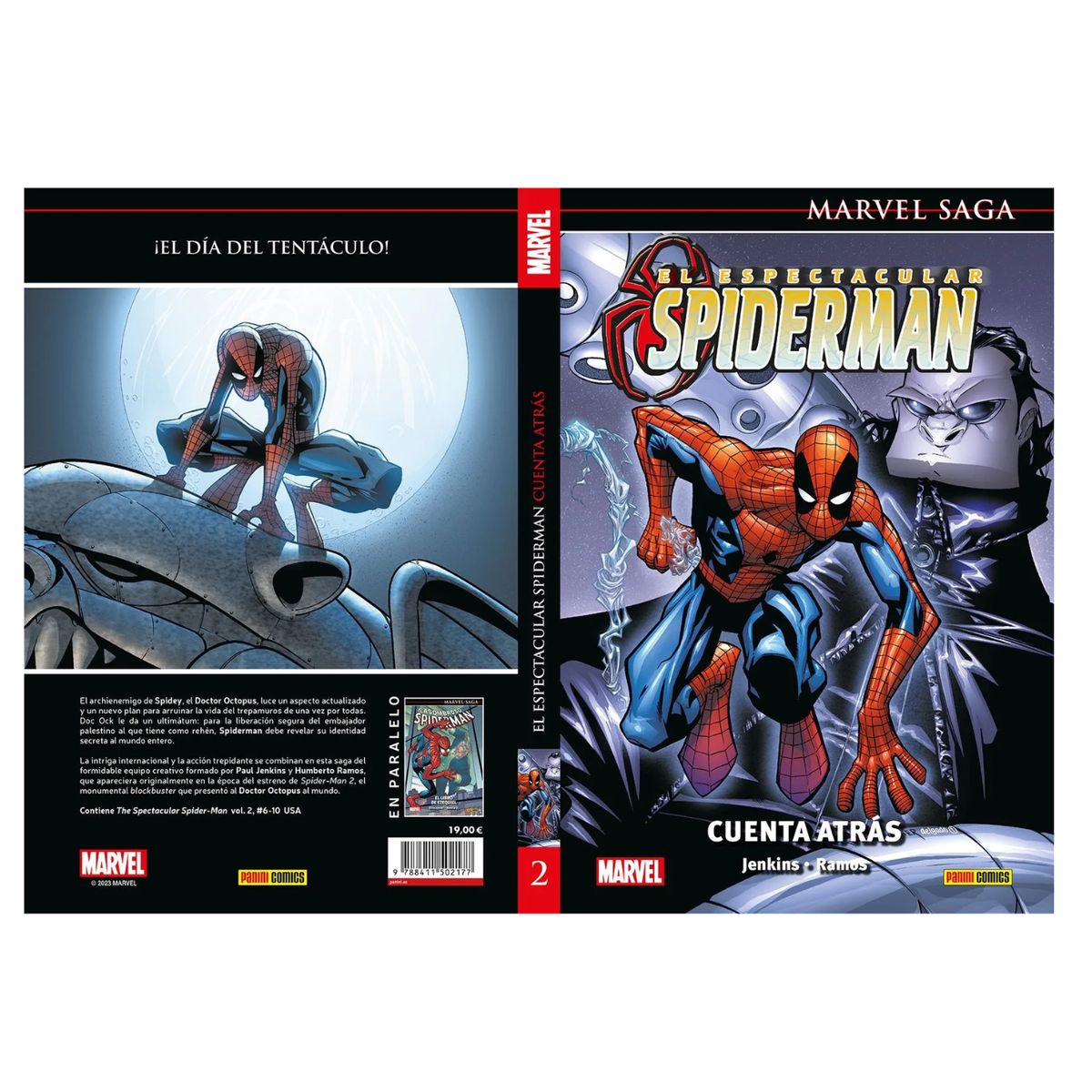 PANINI CHILE - Marvel Saga - El Espectacular Spiderman N°2