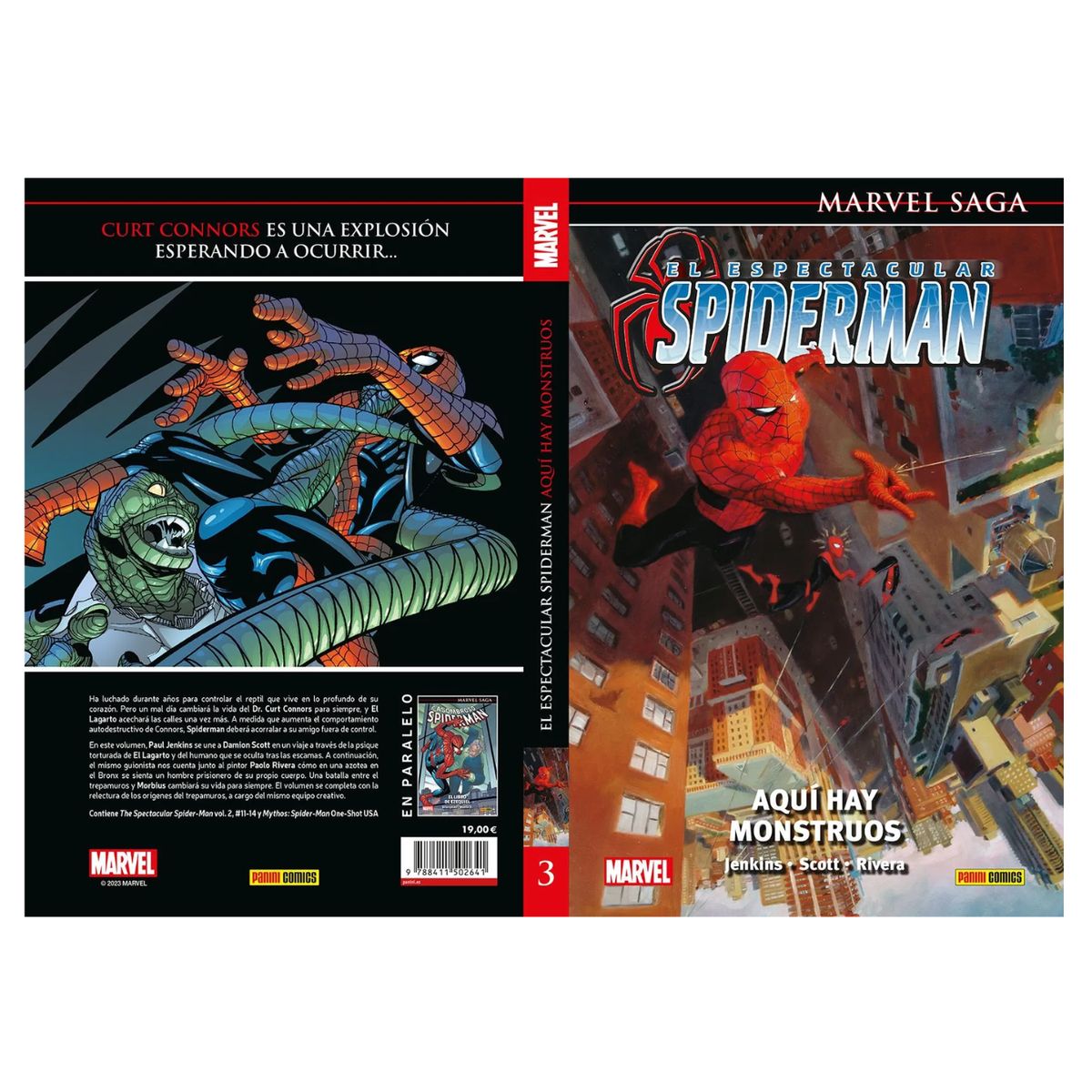 PANINI CHILE - Marvel Saga - El Espectacular Spiderman N°3