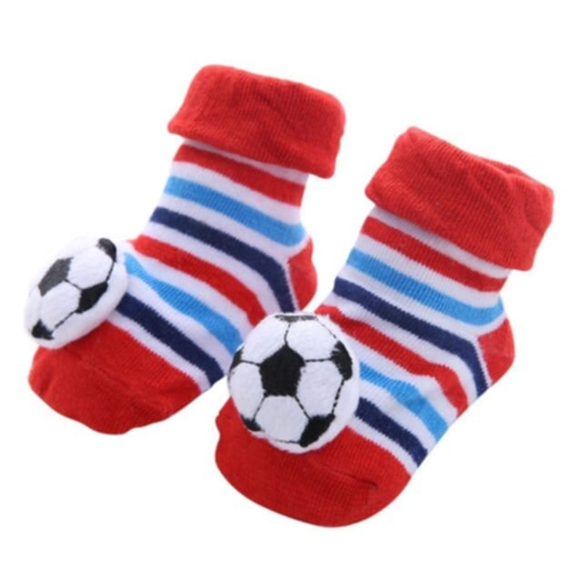 GENERICO - Calcetines 3D para bebe 0 mes a 12 meses