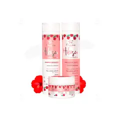 FLORACTIVE - Kit Risos y Ondulados FloraUrban Hibisco & Agua de coco