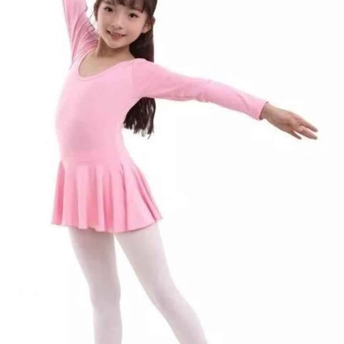 GENERICO - Pack 3 pantys blancas niños elasticadas bambu talla 4 a 6