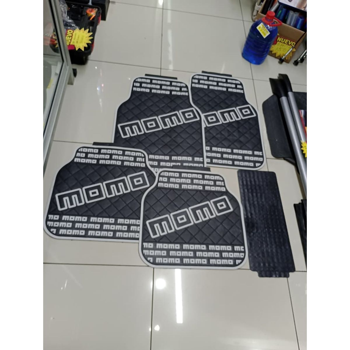 GENERICO - SET X5 ALFOMBRAS PISADERAS MOMO