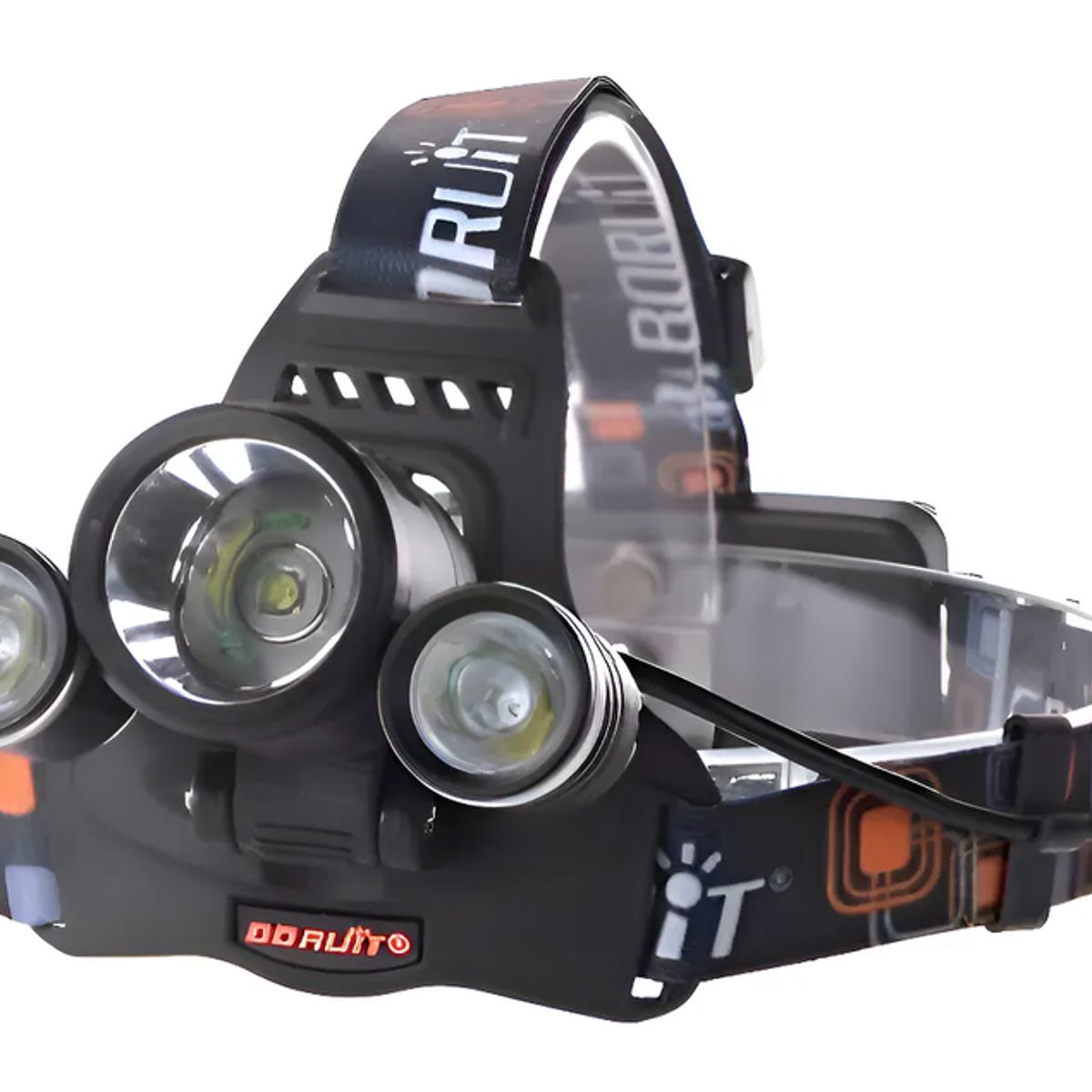 GENERICO - Linterna Frontal 5000 Lumenes Led Minero Linterna Negro Luz Bordó