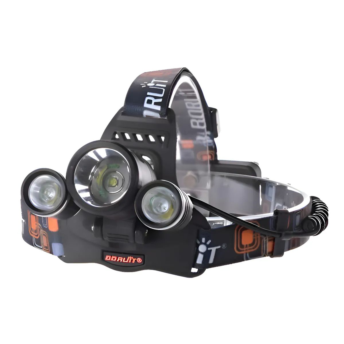 GENERICO - Linterna Frontal 5000 Lumenes Led Minero Linterna Negro Luz Bordó