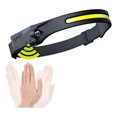 GENERICO - Linterna Led Cintillo Con Sensor Montado En La Cabeza Color de la luz Blanco Tecnopro