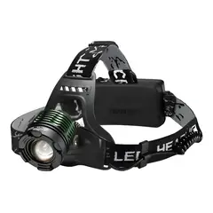 GENERICO - Linterna Cabeza Led Linternas De Caza Cámping Recargable 503 Qatarshop Linternas Tacticas Linterna De Cabeza Recargable Profesional