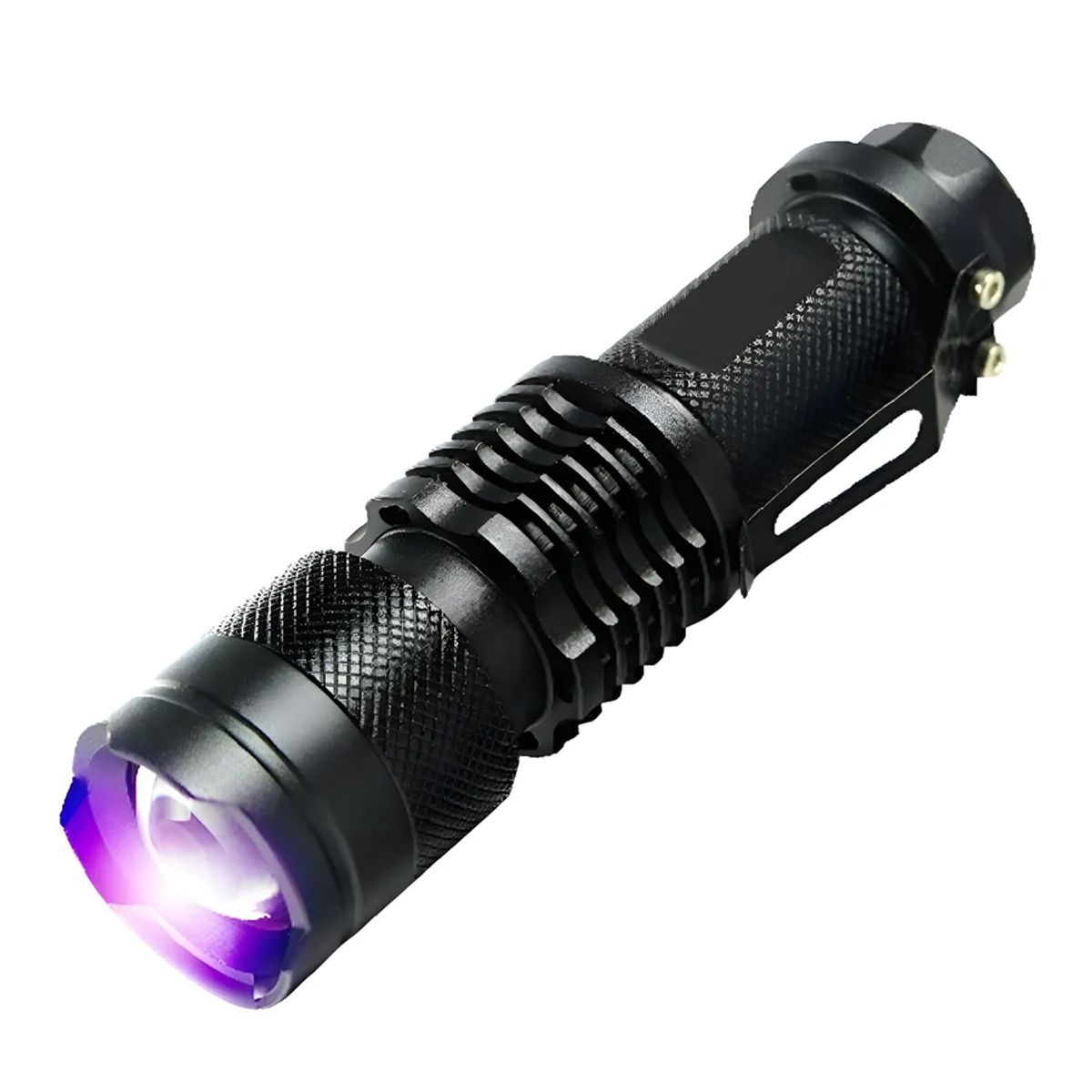 Linterna De Bolsillo Ultravioleta Luz Uv + Pila Y Cargador, marca GENERICO - Foto Principal