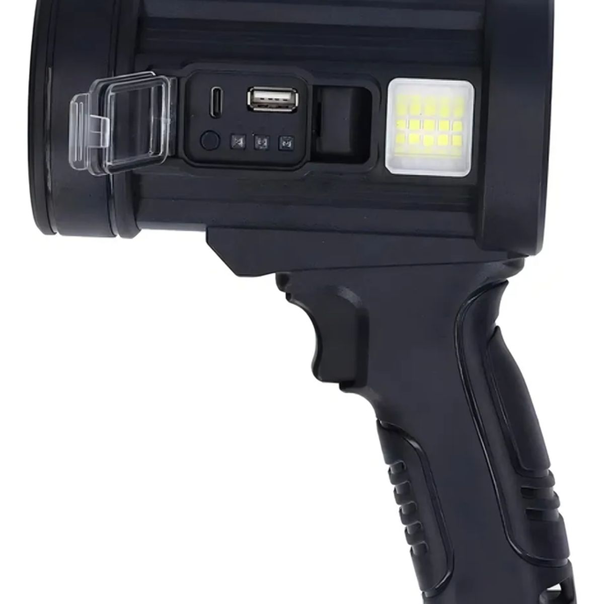 GENERICO - Linterna Tactica Militar Recargable Adkar Led Solar 800 Lm