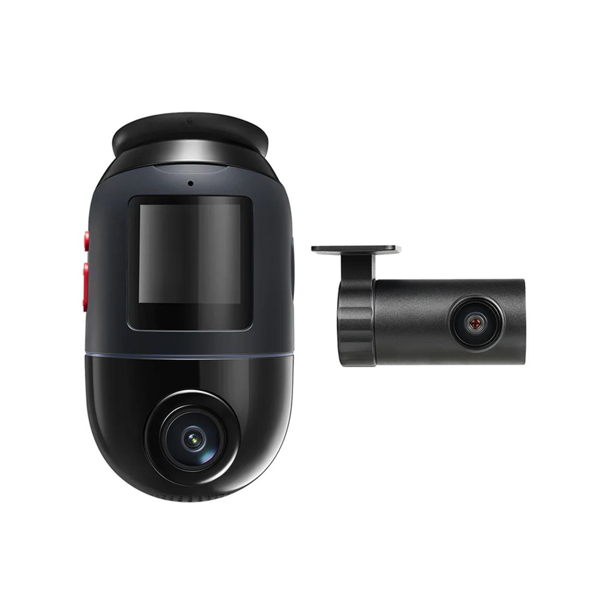 70MAI - Set Doble Cámara Para Vehículo Frontal 360° 4K HDR 60fps Trasera 1080p 70mai X800-2 + Kit UP03