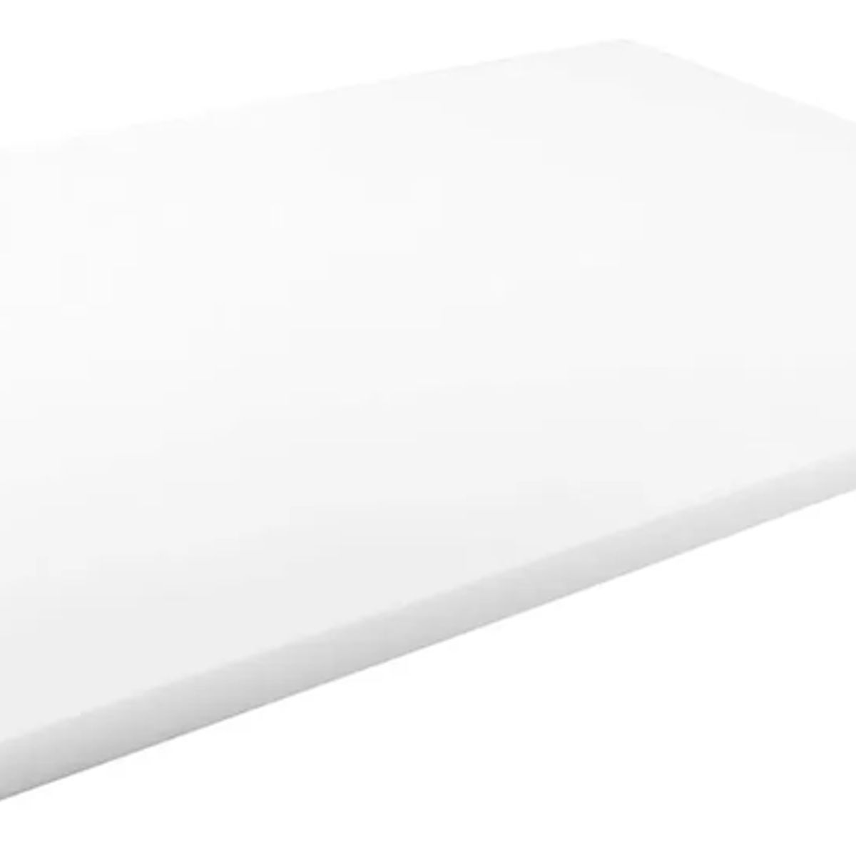GENERICO - Tabla Cortar Profesional Blanca 45x30x1 Cm