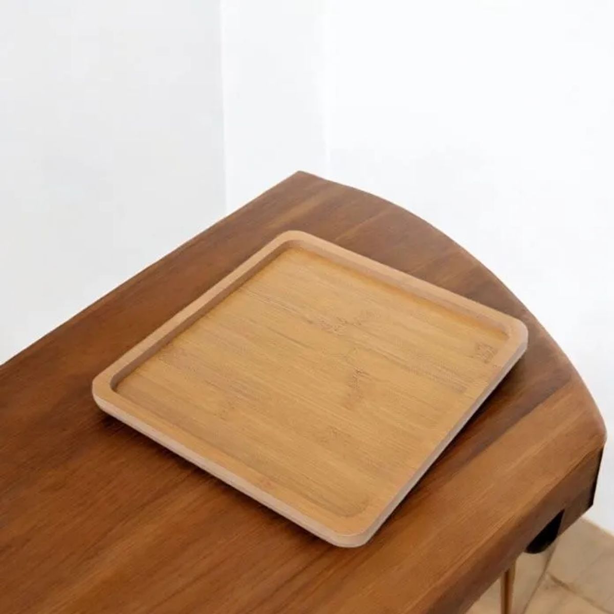 GENERICO - Tabla Cuadrada Para Picar MDF Trupan Pack De 2 Con Canaleta