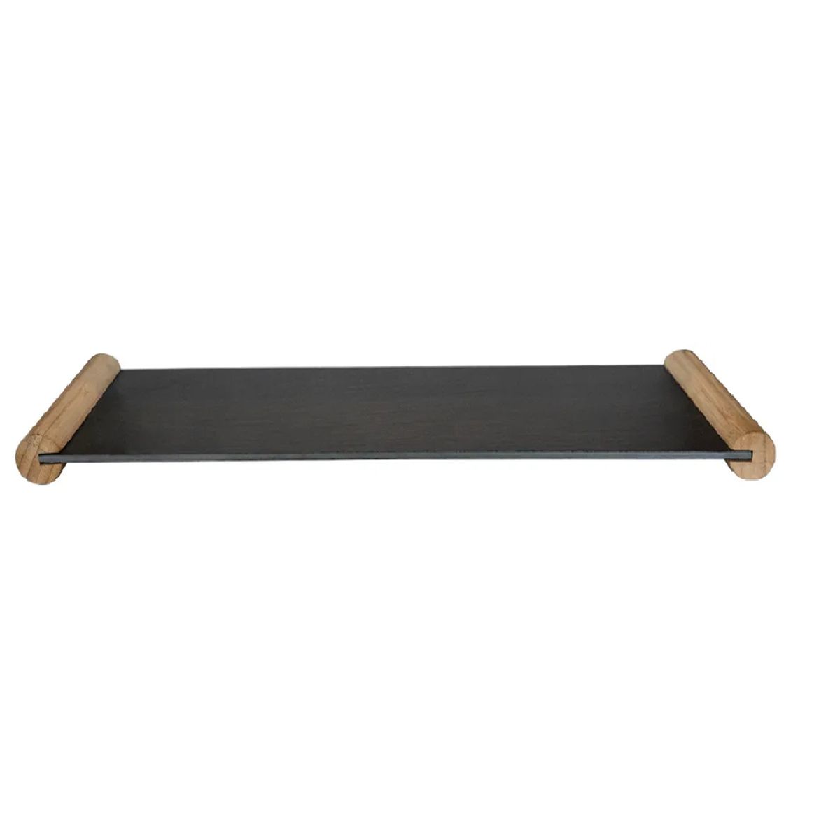 GENERICO - Tabla Piedra Pizarra 48x17 Cm Wayu Color Negro