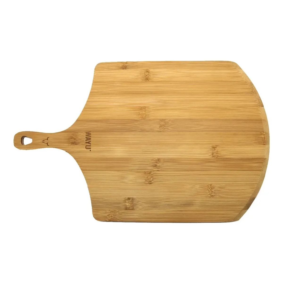 GENERICO - Tabla Pizza De Madera De Bamboo Wayu Color Café